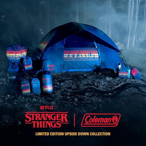 Coleman Stranger Things Outdoor Gear Collection, Limited Edition Stranger Things & Coleman Upside Down Camping Assortment,...