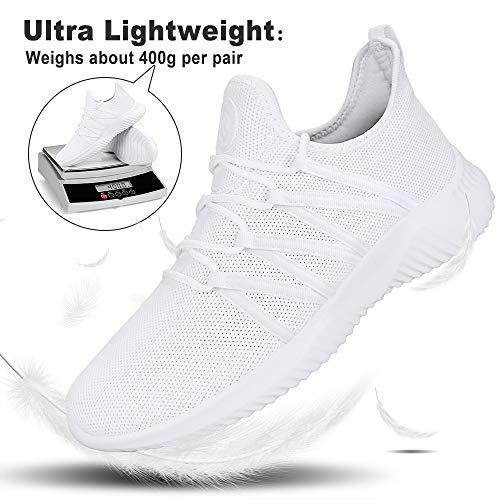Feethit Mens Slip On Running Shoes Breathable Lightweight Comfortable Fashion Non Slip Sneakers for Men