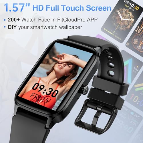 Smart Watch for Men Women, 1.57" Smartwatch (Answer/Make Call) , Fitness Tracker with 110+ Sport Modes, Heart Rate/Sleep M...