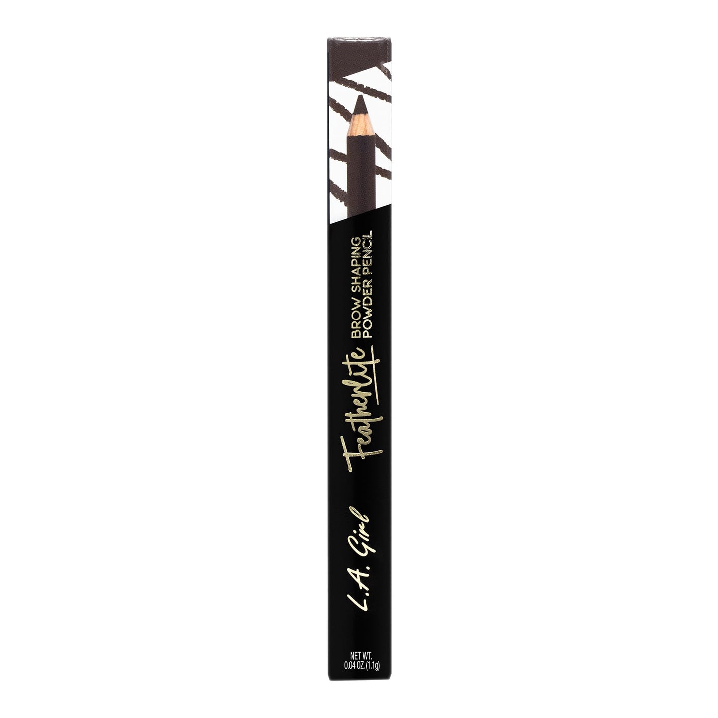 L.A. Girl Featherlite Brow Shaping Powder Pencil, Dark Brown GBP394