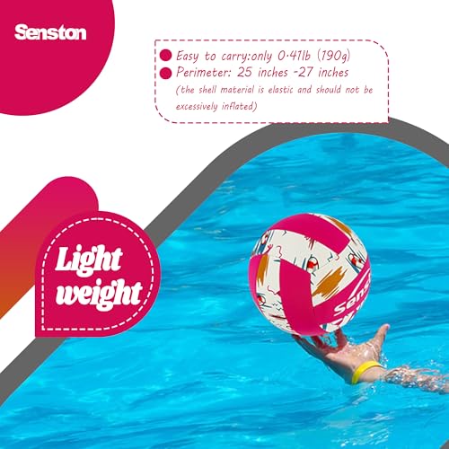 Senston Indoor Volleyball for Home & Beach - The Original Gentle Lightweight Design - Perfect for Beginners and Volleyball...