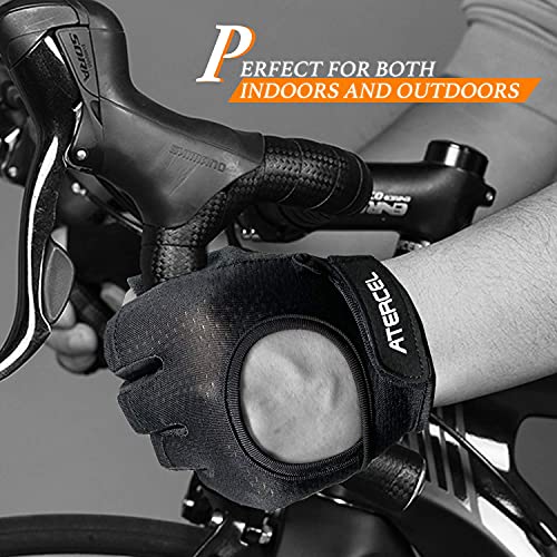 ATERCEL Weight Lifting Gloves Full Palm Protection, Workout Gloves for Gym, Cycling, Exercise, Breathable, Super Lightweig...