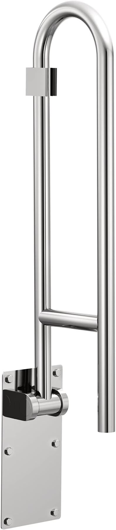 Moen Home Care Bathroom Safety 30 Inch Stainless Steel Flip Up Bathroom Grab Barwith Textured Grip, Elderly Assistance Pro...