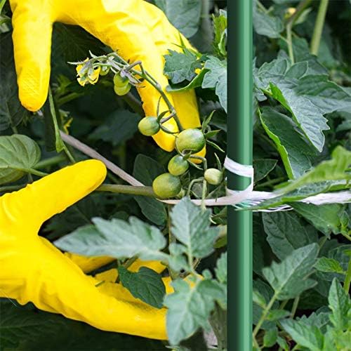 Garden Stakes 3Ft 50 Pack, 1/4-Inch Dia Ecofriendly Plant Stakes/Tomato Stakes/Green