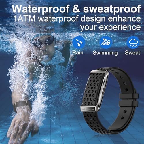 Giwbeiv Smart Bracelet for Men Women,24/7 Activity & Fitness Trackers Band,Sleep Tracking/Heart Rate/Blood Pressure/ SpO2/...