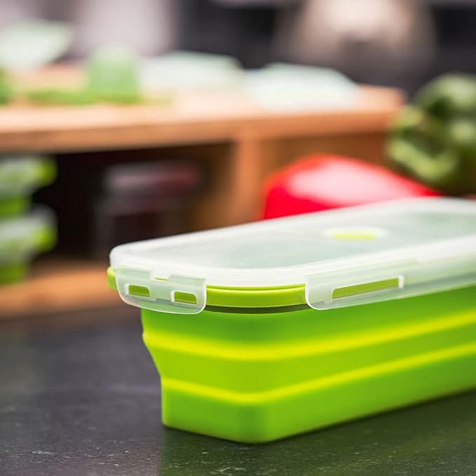 Cutting Board with Collapsible Containers and Graters Bamboo Large