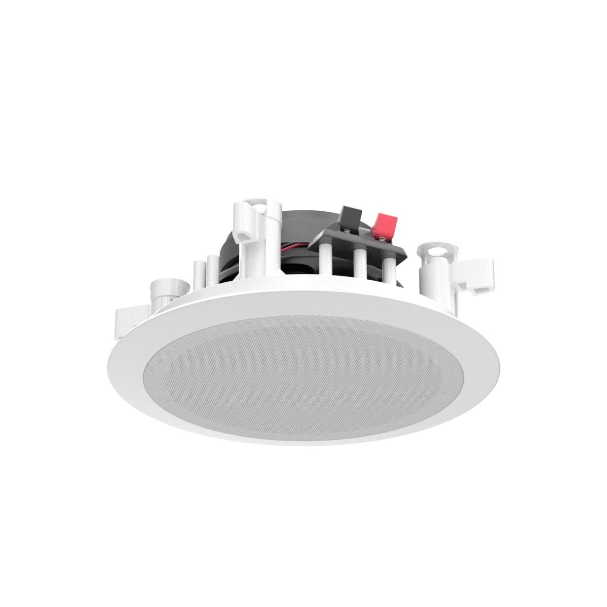 Pyle Home 5.25    Ceiling Wall Mount Speakers - Pair Of 2-Way Midbass Woofer Speaker 1 Polymer Dome Tweeter Flush Design W/ 80
