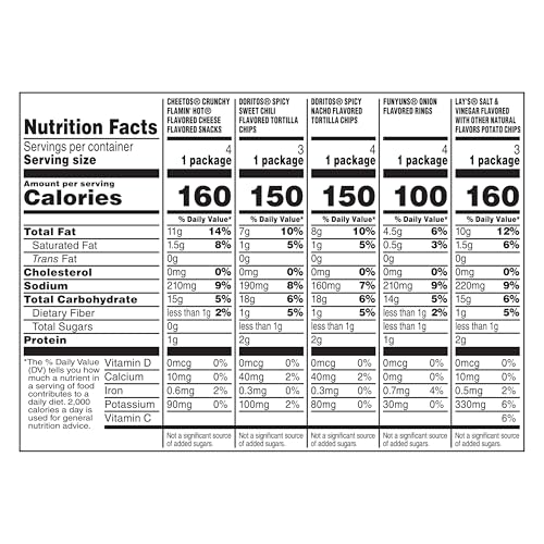 Frito-Lay Bold Mix Variety Pack Box 18ct