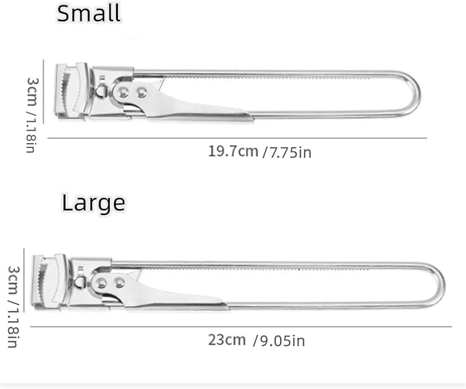 Wavhang Jar Opener, Jar Opener for Weak Hands, Multifunctional Adjustable Can Opener, Adjustable Stainless Steel JarOpener, For Seniors, Kids, Weak Hands (S)