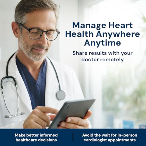 KardiaMobile 1-Lead EKG Monitor, Medical-Grade FDA-Cleared Personal Heart Monitor, Detects Normal, AFib & Arrhythmias, Unl...