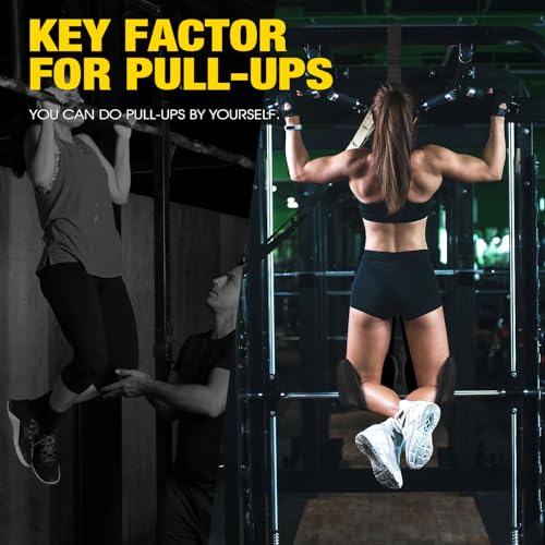 Ayombo Pull Up Assistance Bands, Resistance Bands for Pull Up Bar Workout, Adjustable Heavy Duty Pull Up Assist Equipment ...