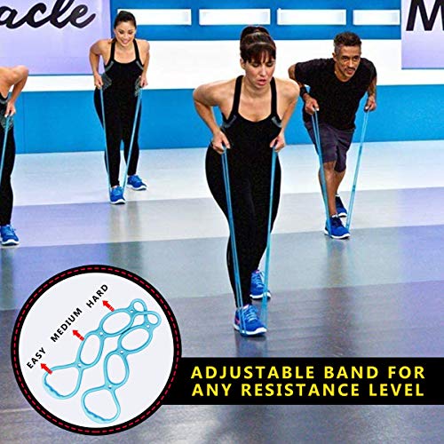 Walk at Home Workout Bands 7 Ring Adjustable Resistance Bands for Working Out Home Workout Walking Exercise Workout Bands ...