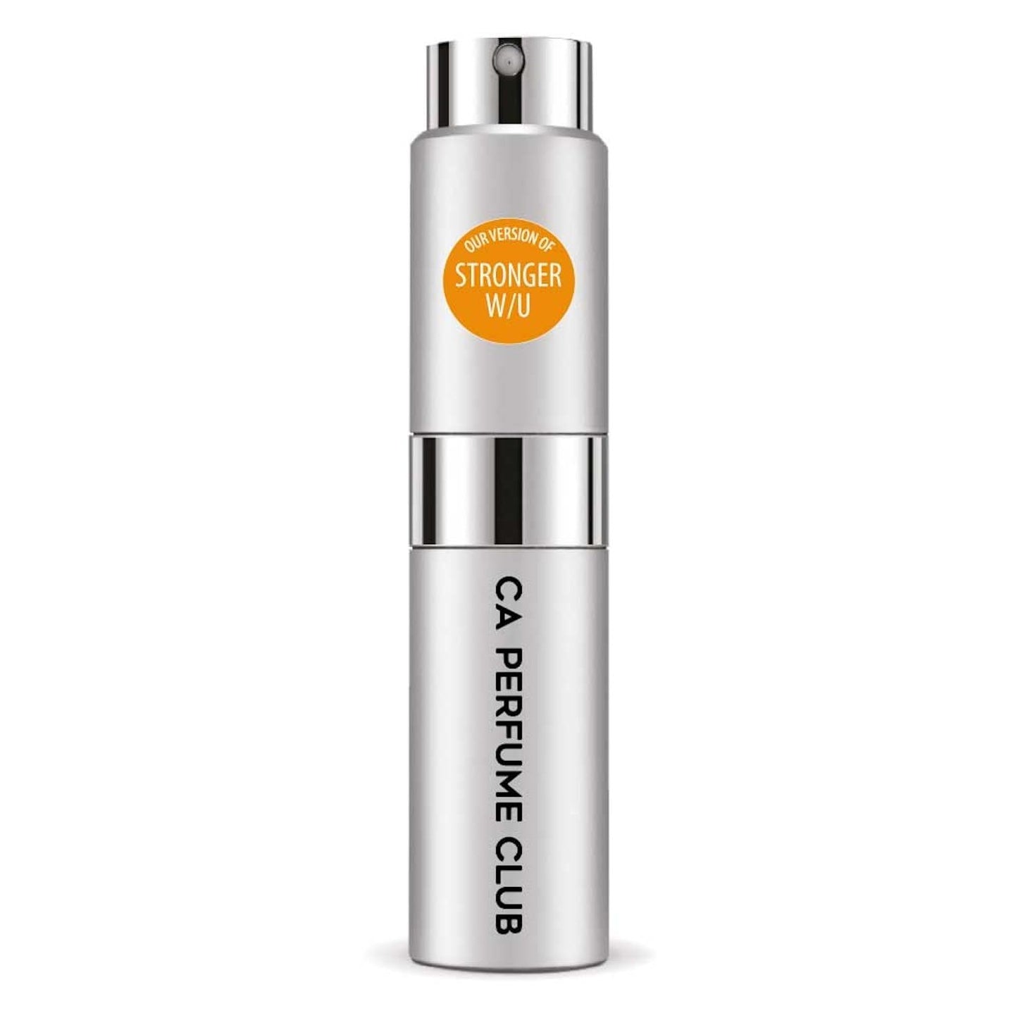 CA Perfume Impression of Stronger W/U for Men Amber Fougere Scent Long Lasting Cologne for Men Eau De Parfum Travel Size Refillable Atomizer Spray 0.27 Fl Oz 8ml