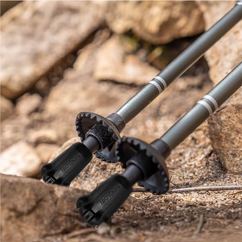 Trekology Trekking Pole Accessory Set – Bundle Tips for Concrete & Flat Roads – Durable Replacement Tips for Hiking Poles,...