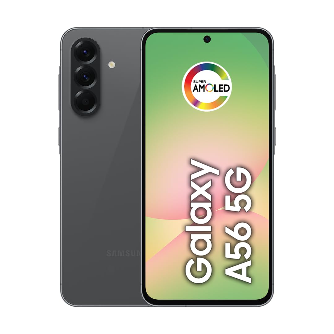 Samsung Galaxy A56 5G 2025 | 128Gb, Dual Sim | 6.7 120Hz Amoled, Ip67 Water Resistant, Android 15 | International Model Factory