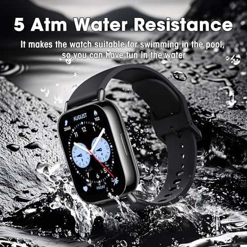 Xiaomi Redmi 5 Lite Smart Watch, Step Counter Watch for Women Men with 1.96" LCD Large Display, 140 Sports Modes, 5ATM Wat...
