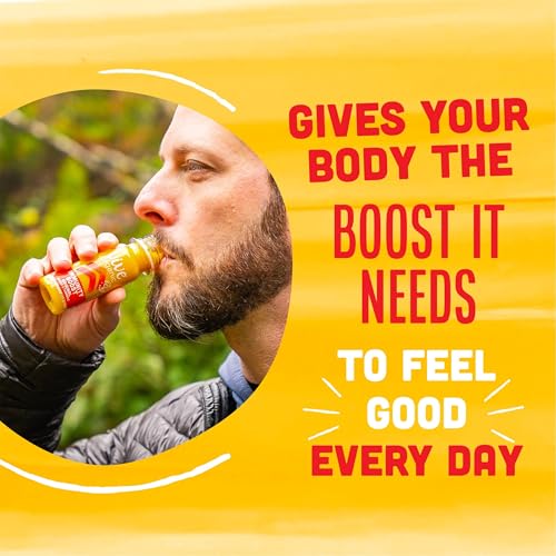 Vive Organic Original Ginger and Turmeric Immunity Boost Shot, Potent Wellness Shots, Gluten Free and Vegan, 2 fl oz Bottl...