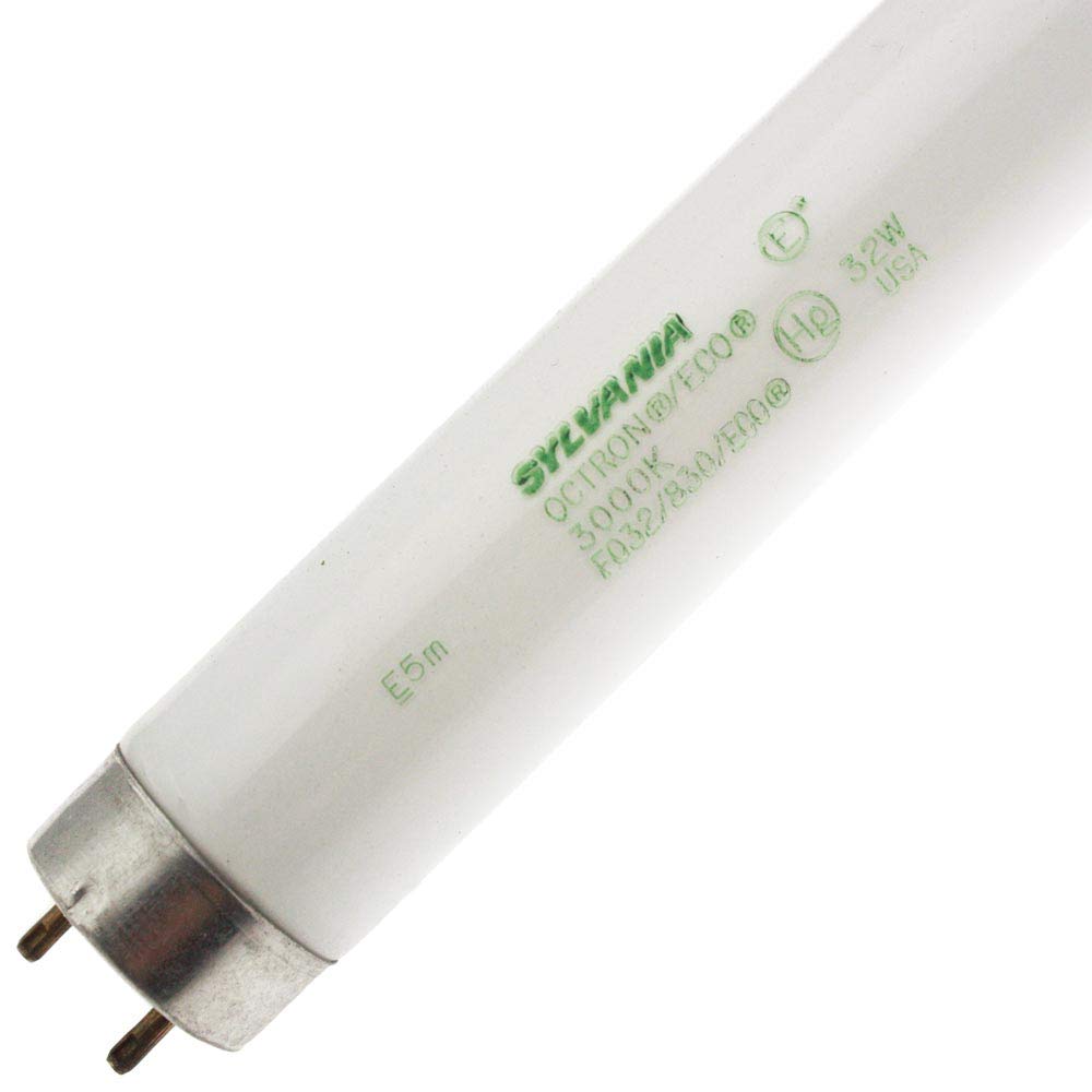 Sylvania 22455 (21777)  Fo32/830/Eco (Cvp)  32 Watt  48 Length  3000K  Octron/Ecologic Fluorescent Tube Light Bulbs (36 Pack)