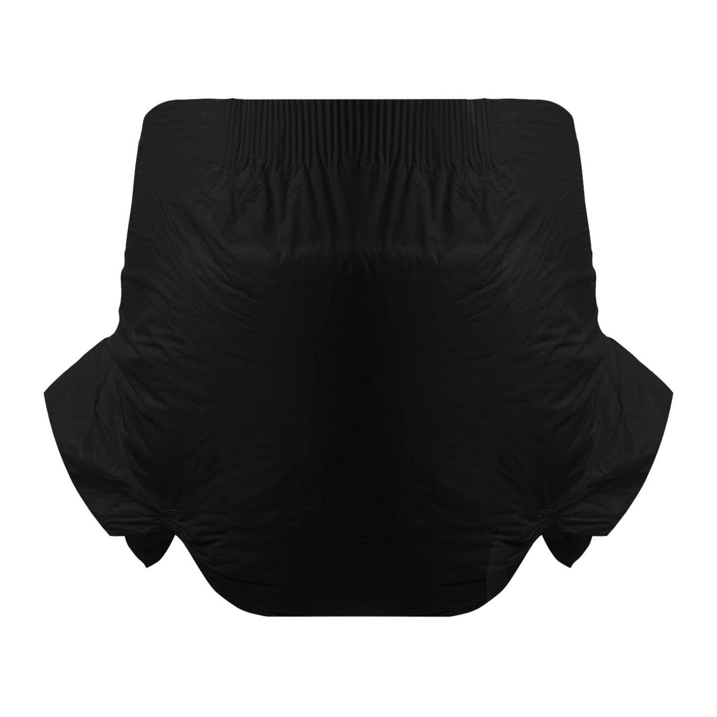 CutiePlusU Disposable Adult Diaper Heavy Absorption Dry Surface Adult Diapers All Night- Black 10 Pieces(Medium 28"-38")