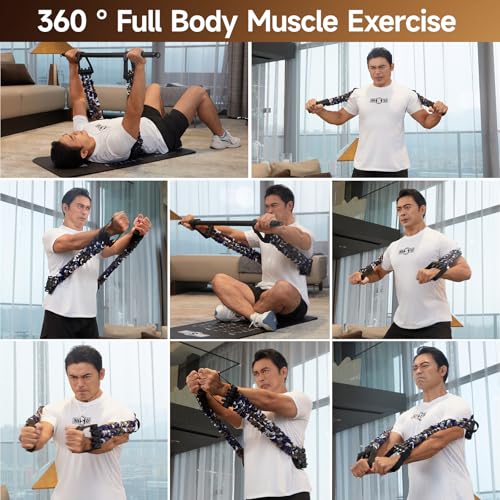 Innstar Multi-Function Resistance Bands for Working Out, Push Up Exercise Bands Resistance Bands Set for Bench Press Gym E...
