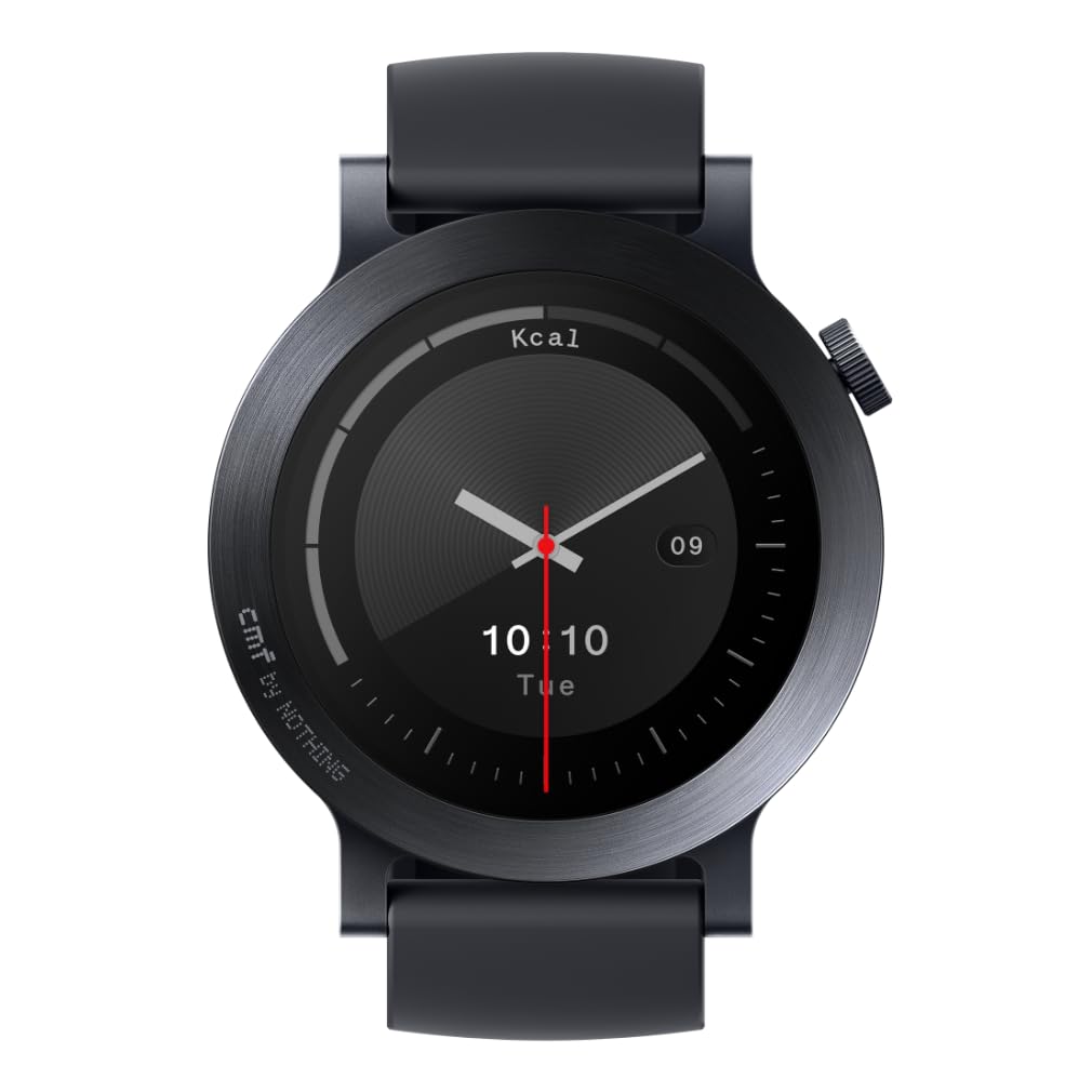 CMF Watch 3 Pro Smart Watch for Men Women, Bluetooth Call AI Smartwatch with Energy Score, Heart Rate Tracking, Sleep Monitor, GPS & 130+ Sport Modes, Fitness Tracker for Android iOS, IP68 Dark Grey