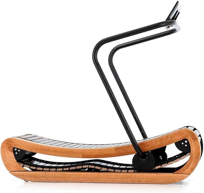 NOHrD Sprintbok Curved Manual Treadmill Cherry