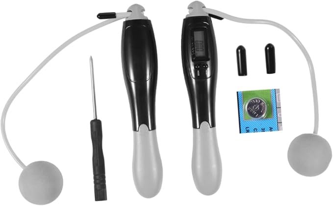 BESPORTBLE Cordless Smart Skipping Rope with Digital Counter Lightweight Fitness Jump Rope for Home Office and Outdoor Wor...