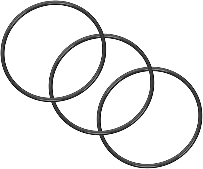 CFS – Pack of 3, Premium O-Ring Compatible with 4WH-HDGAC-F01 Models – Replacements for Standard Reverse Osmosis Water Filter Housings – Quality Material – Black