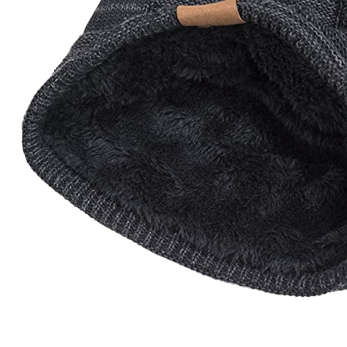 REDESS Beanie Hat for Men and Women Winter Warm Hats Knit Slouchy Thick Skull Cap