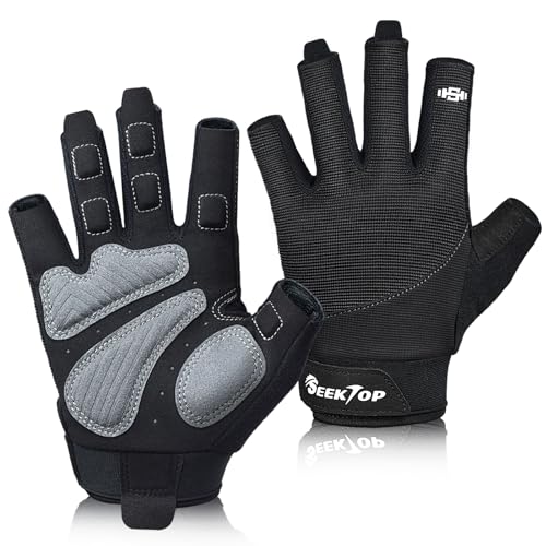 SeekTop Workout Gloves for Men and Women, Weight Lifting Gloves with Full Protection, Excellent Grip, Gym, Breathable Exer...