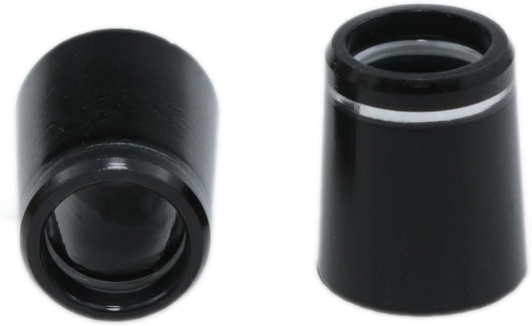 yukata Black Golf Club Ferrules 0.350inch Ring Tapered Ferrules Golf Club Parts for Most Brands of Irons and Carbon Clubs 10PCS