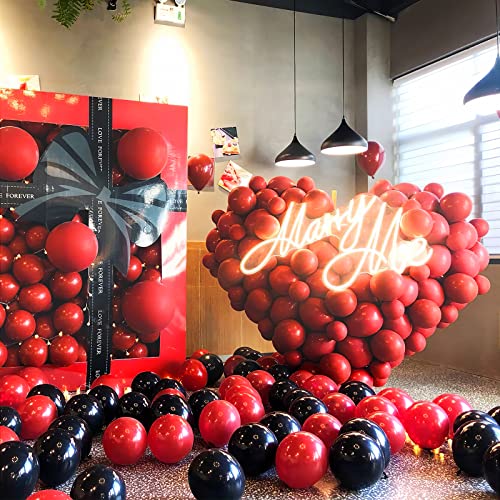 FOTIOMRG Red Balloons, 50 Pack - 12 inch Latex Party Balloons for Birthday, Graduation, Baby Shower, Valentines, Christma...