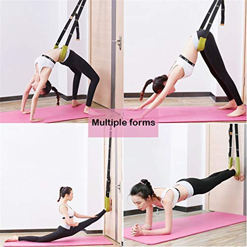 Back bend Assist Trainer - Improve Back and Waist Flexibility, Door Flexibility Stretching Strap, Home equipment for Balle...
