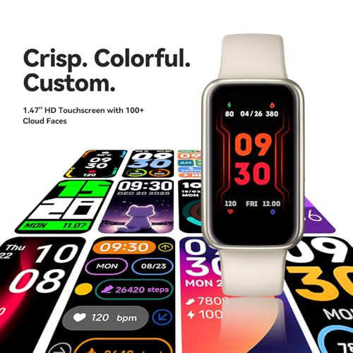 Enfit Fitness Trackers,Smart Watch with 1.47" Color Screen,100+Sport Modes Fitness Watch with Heart Rate Sleep Monitor,Ped...
