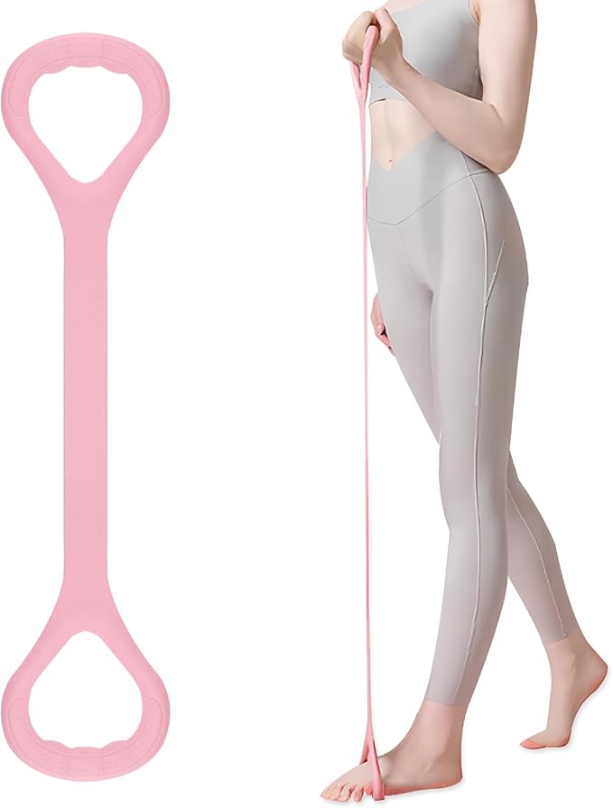 Yitexin Figure 8 Resistance Band, Stretch Bands for Exercise, Stretch Strap for Arm Shoulder Back Chest Stretching, Elasti...