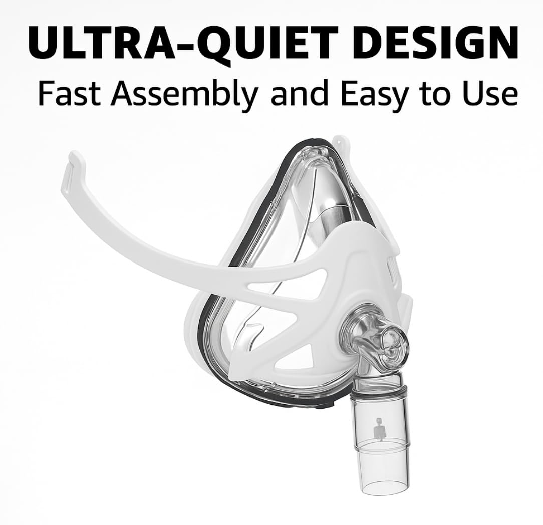 F1A Full face Cushion Bundle for Higher Quality Sleep - Comes with Large Cushion - Ready to use