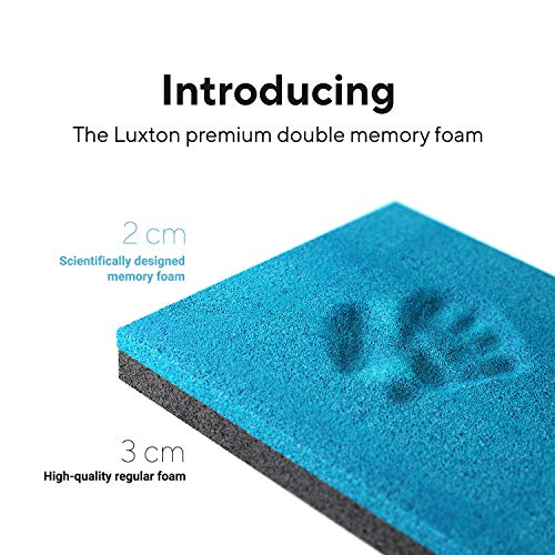 Luxton Home Memory Foam Massage Table Premium Portable Foldable Massage Bed Height Adjustable 72 Inches Long 27 Inches Wid...