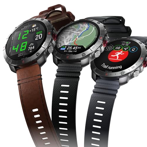 Polar Grit X2 Pro Premium GPS Smart Sports Watch – Ultimate Outdoor Adventure Watch with Rugged Design, Advanced Navigatio...