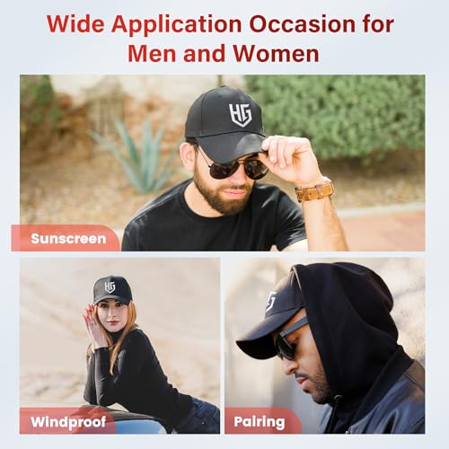 Unisex Adjustable Baseball Cap in Black - Soft Lightweight Fabric, Great for Running, Hiking, Outdoor Adventures or Daily Use