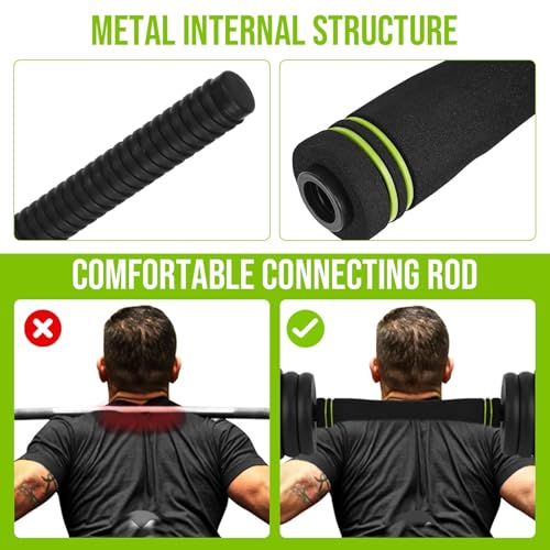 Adjustable Dumbbell Set, 44Lbs 4-in-1 Free Weight Set with Connector, Converts to Barbell, Kettlebell & Push-Up Stand, Hom...