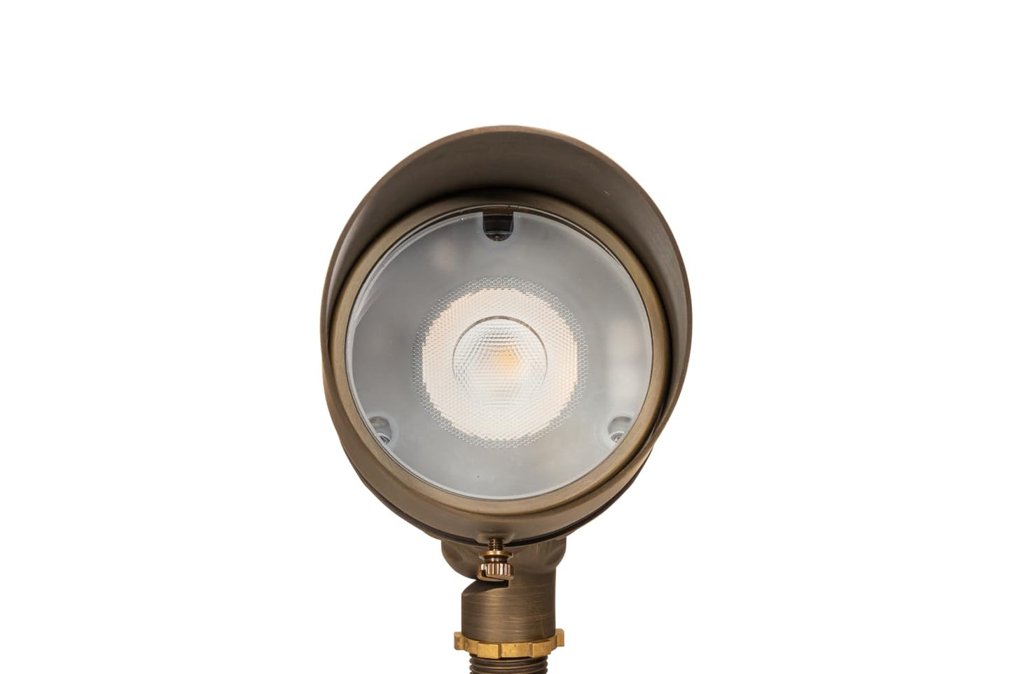 VOLT RGBW Integrated LED Brass Spotlight with Remote Control, Color Changing, Bronze