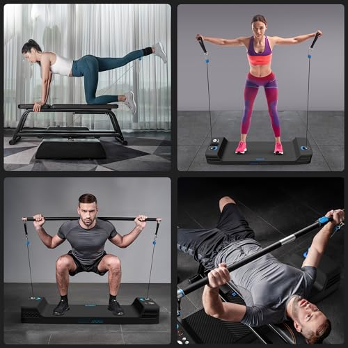 SQUATZ Apollo Board Mini: 150lb Resistance Smart Cable Machine, Functional Trainer for Full Body Workouts, Full Body Stren...