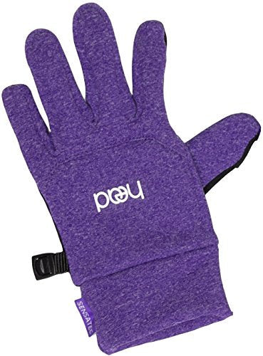 HEAD Kids’ Touchscreen Gloves - Violet Heather (MEDIUM)