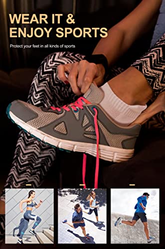 CS CELERSPORT 6 Pairs Ankle Athletic Running Socks Low Cut Sports Tab Socks for Men and Women