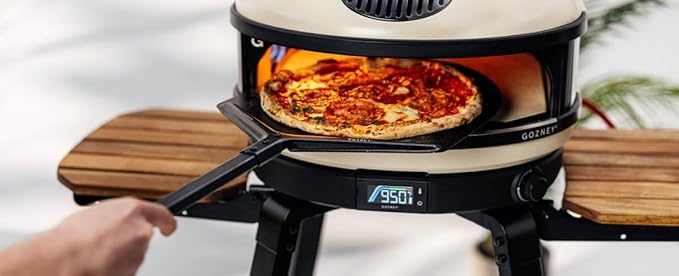 Gozney Balance Placement Peel for 14" Pizzas, Compatible with Arc & Dome Pizza Ovens, With A Perforated Aluminum Blade & Beech Wood Handle