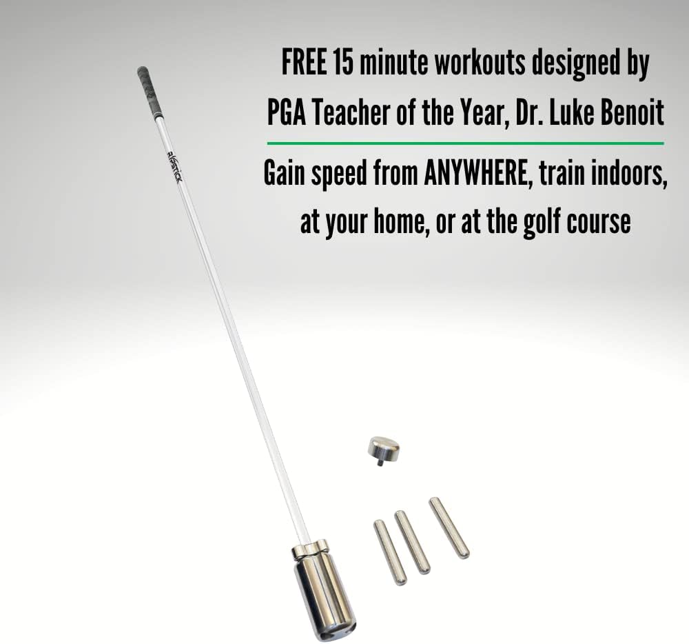 Rypstick | Golf Swing Trainer Device for Increased Distance - Golf Speed Trainer and Warmup Aid
