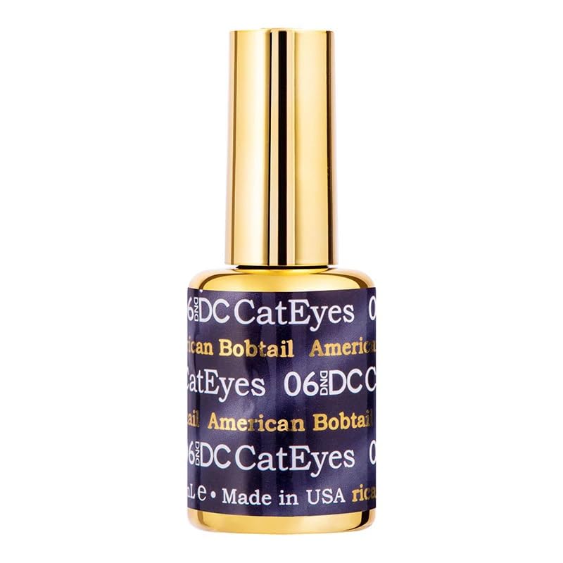DC 3D Cat Eyes DND gel nail Nail Polish (#06 - American Bobtail, 0.6 oz)