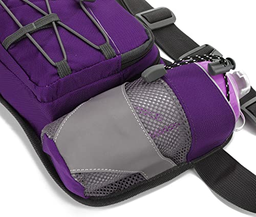 Waist Pack with Water Bottle Holder for Running Walking Hiking Fanny Pack Hydration Belt