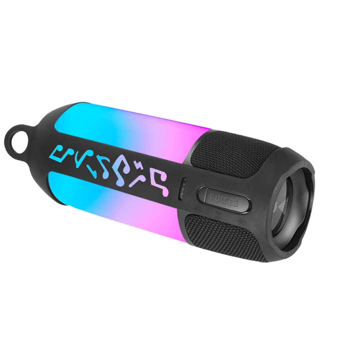 Linkidea Silicone Speaker Case Cover Compatible With Jbl Pulse 3 Wireless Ipx7 Waterproof Speaker, Protective Soft Skin Sleeve T