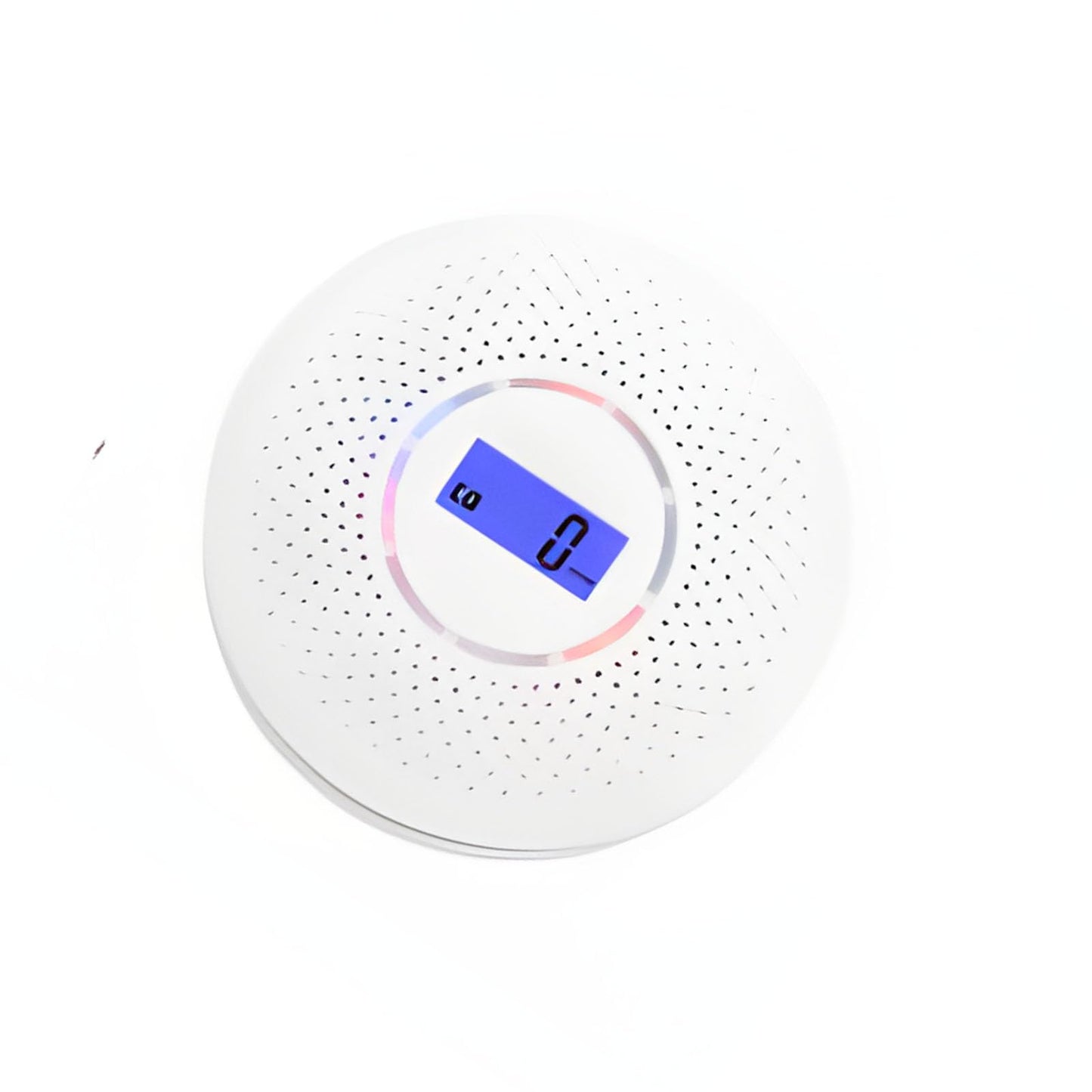 Exhaust Alarm with Visual LCD Display Double Transducer Detection Structure Loud 85dB for Indoor Observing Battery Propelled Exhaust Together